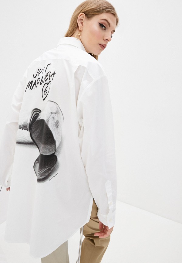 

Рубашка MM6 Maison Margiela, Белый