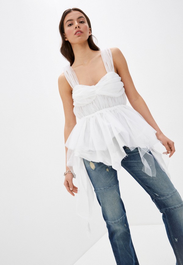 

Топ MM6 Maison Margiela, Белый
