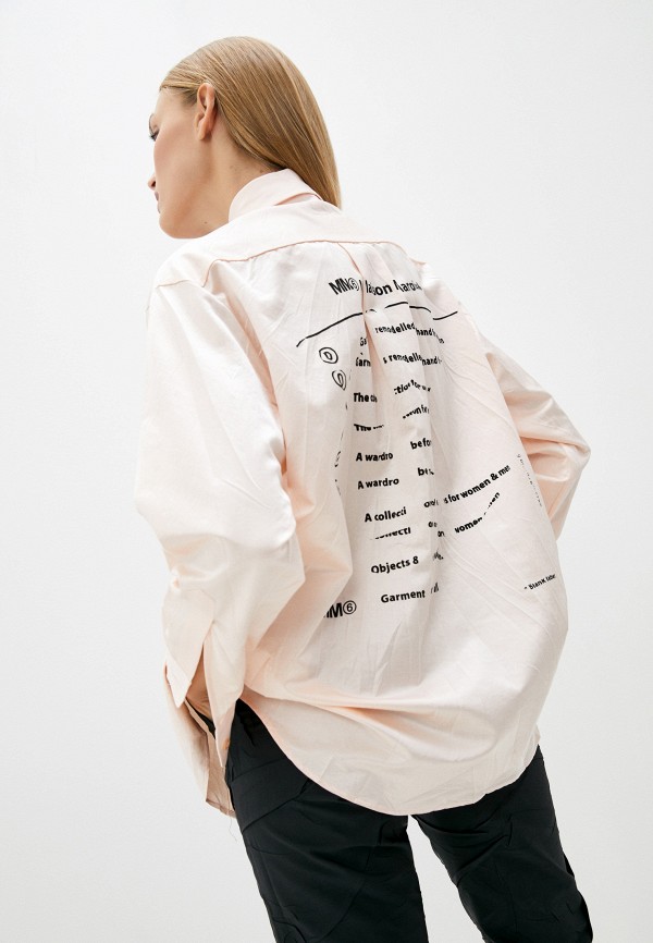 

Рубашка MM6 Maison Margiela, Розовый