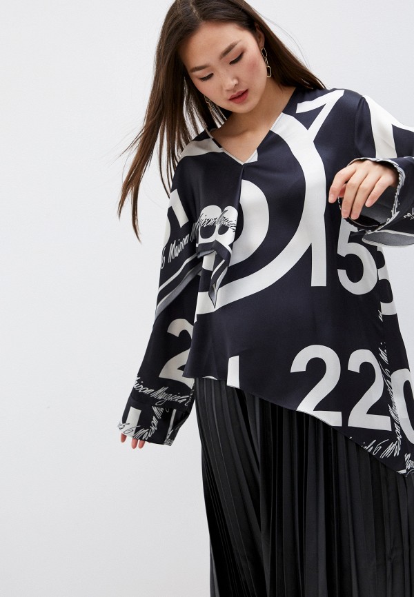 

Блуза MM6 Maison Margiela, Черный