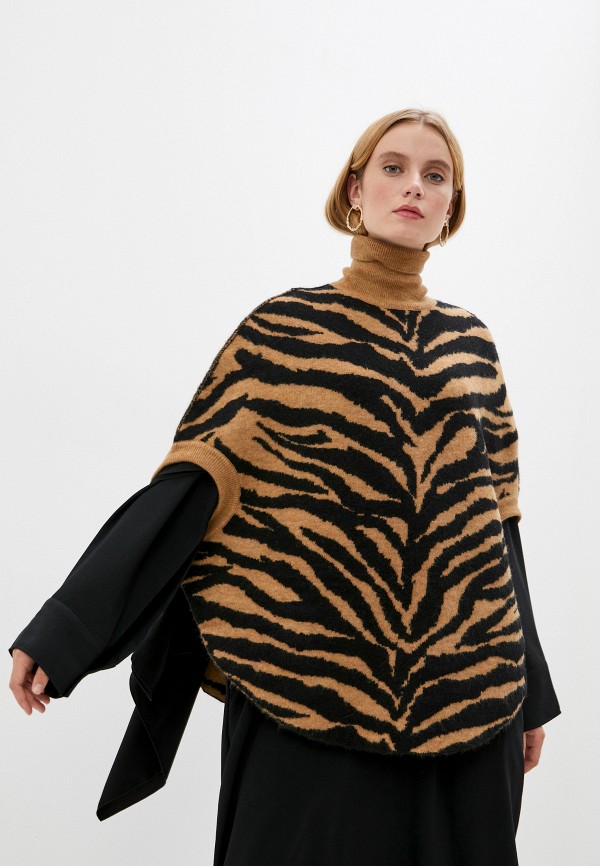 

Свитер MM6 Maison Margiela, Коричневый, MM6 Maison Margiela MM004EWJROP4