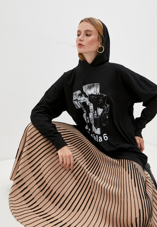 

Худи MM6 Maison Margiela, Черный, MM6 Maison Margiela MM004EWJROU2