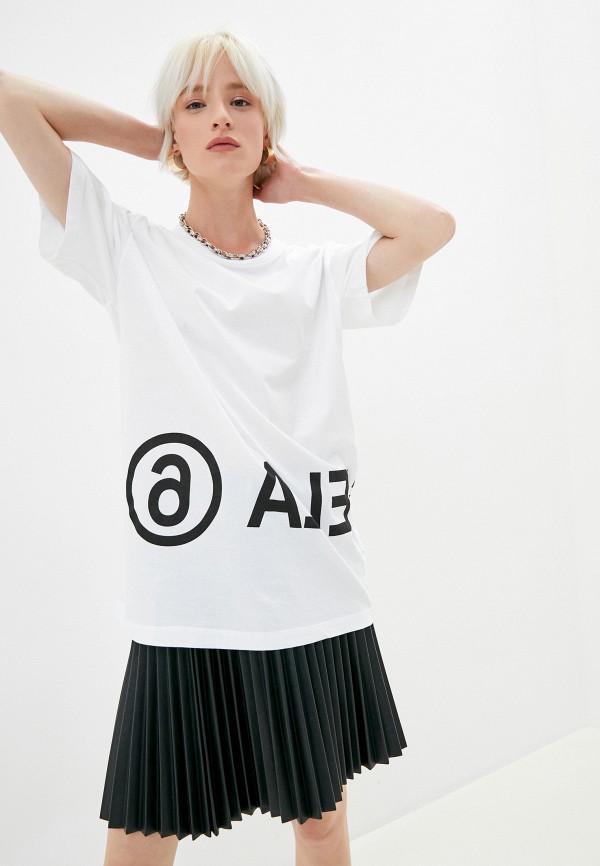 

Футболка MM6 Maison Margiela, Белый