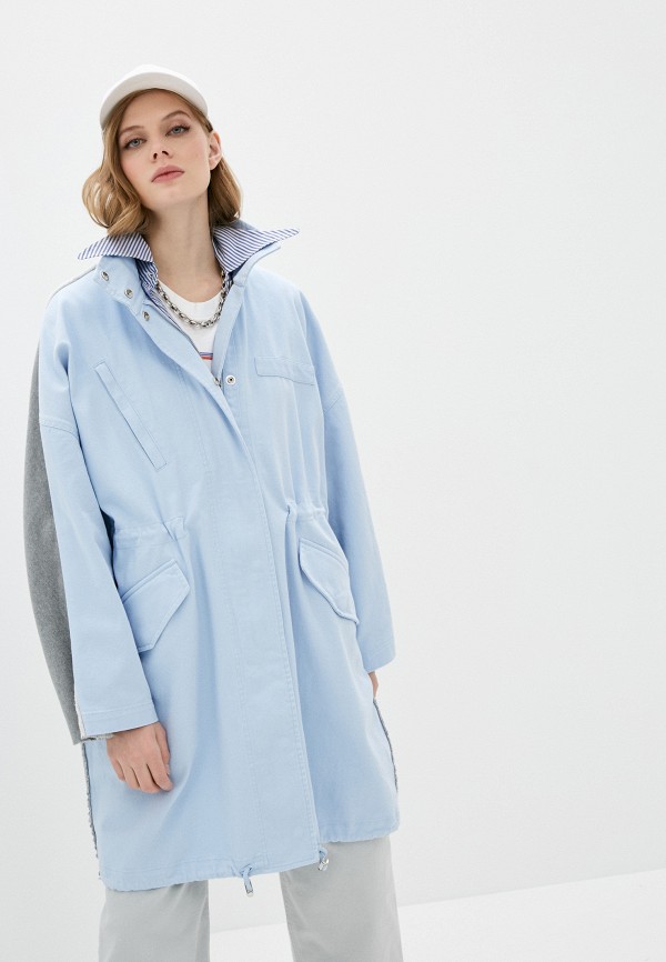 

Плащ MM6 Maison Margiela, Голубой