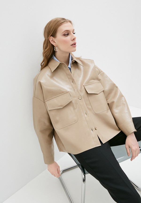 

Рубашка MM6 Maison Margiela, Бежевый