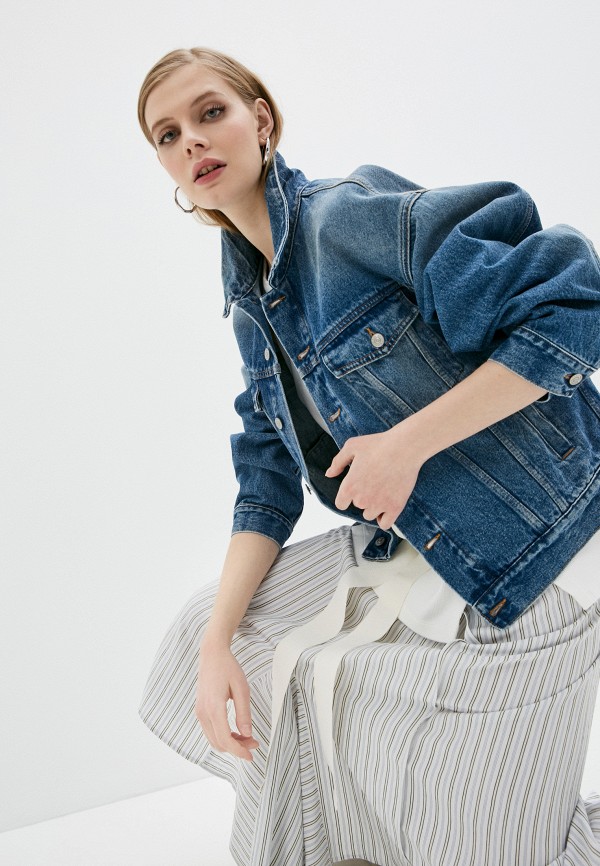

Куртка джинсовая MM6 Maison Margiela, Синий