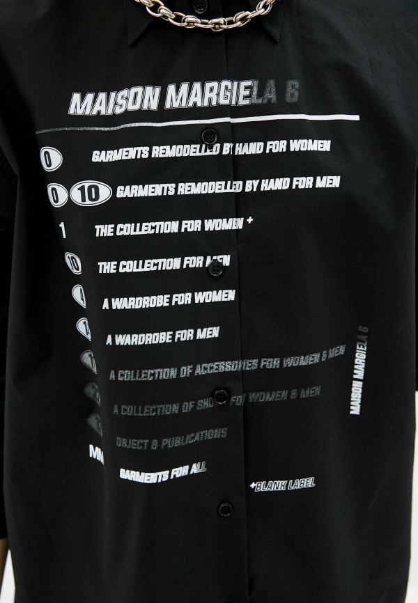 Рубашка MM6 Maison Margiela S52DL0149S47294 Фото 5