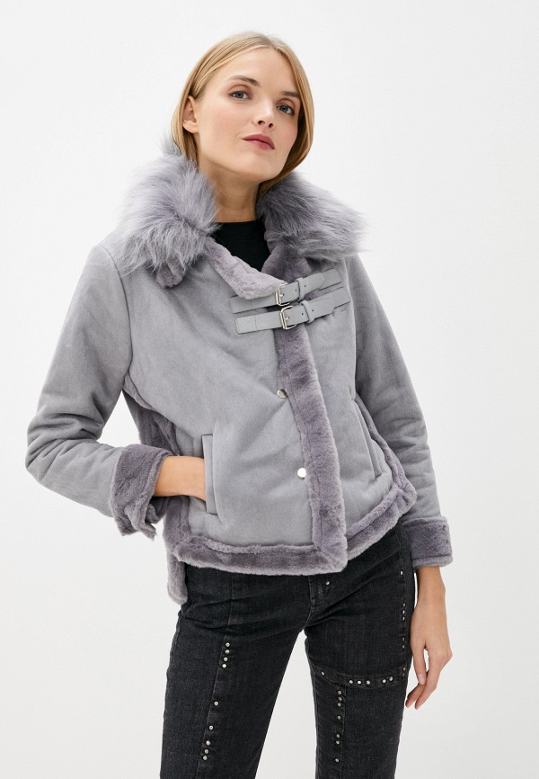 

Дубленка Modelle, Серый, Aviator
