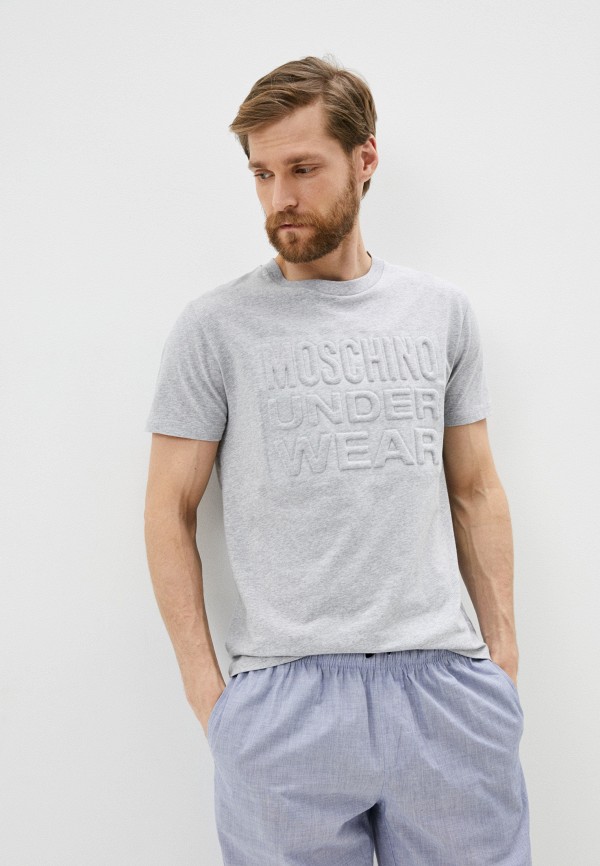 

Футболка Moschino Underwear, Серый