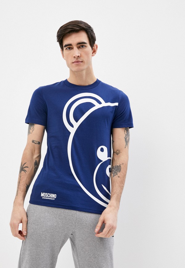 

Футболка домашняя Moschino Underwear, Синий