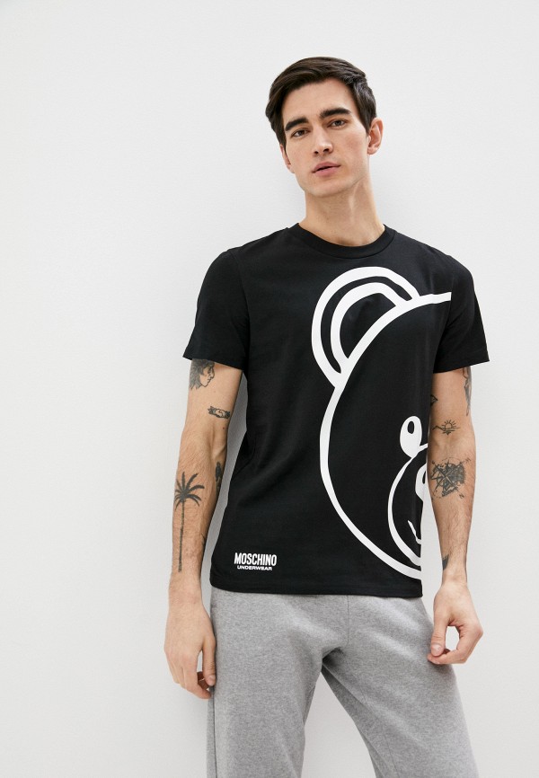 

Футболка домашняя Moschino Underwear, Черный