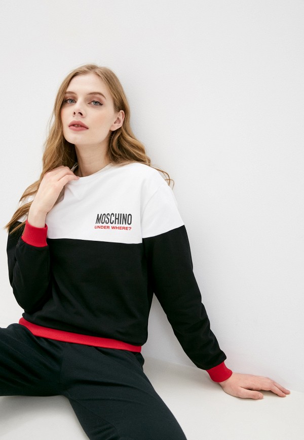 

Свитшот домашний Moschino Underwear, Черный