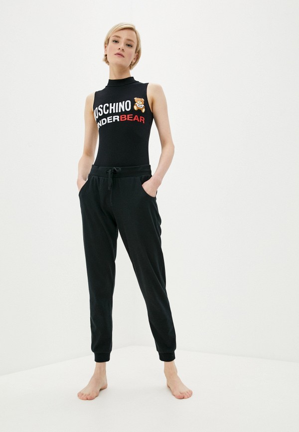 

Боди домашнее Moschino Underwear, Черный