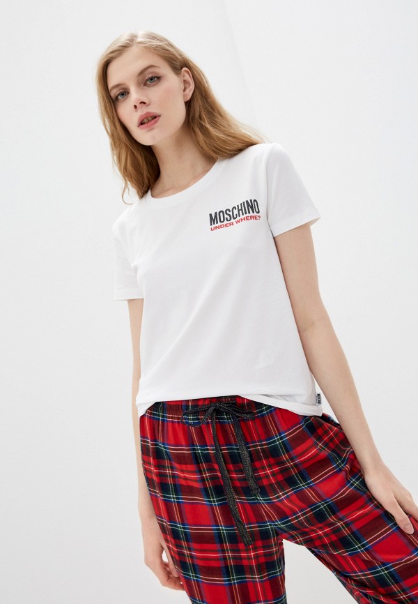 

Футболка Moschino Underwear, Белый
