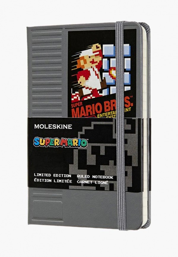 

Блокнот Moleskine, Limited Edition Super Mario, Серый