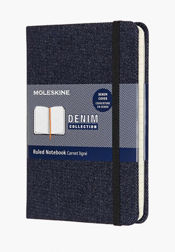 

Блокнот Moleskine, Синий, Limited Edition Denim