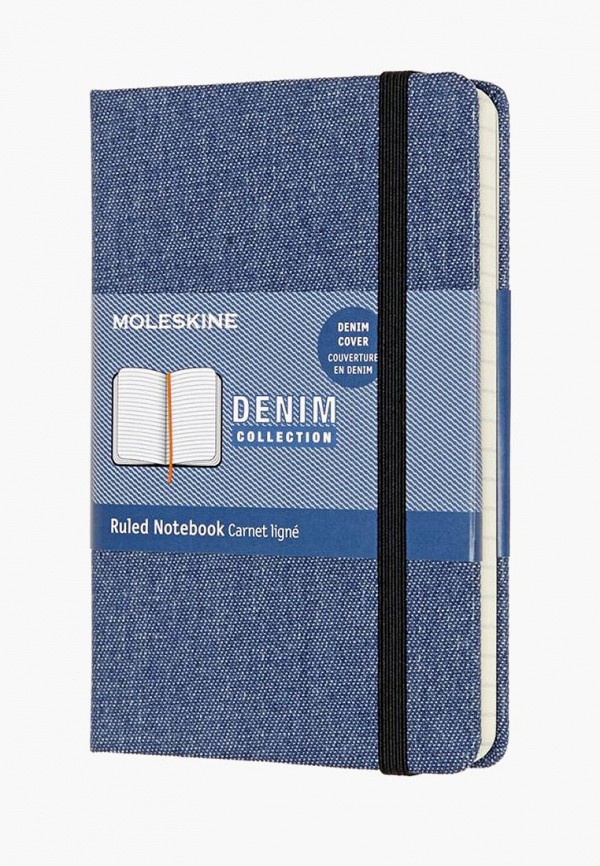 

Блокнот Moleskine, Синий, Limited Edition Denim