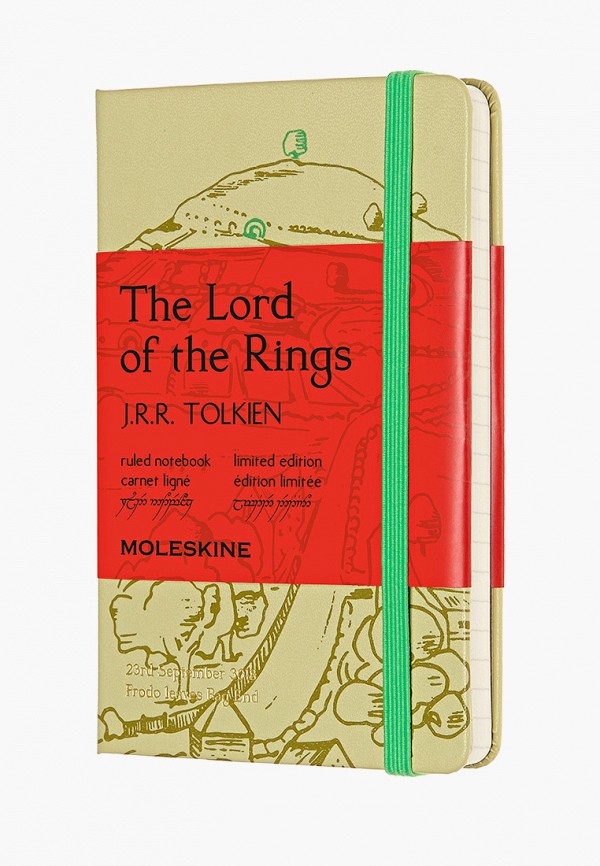

Блокнот Moleskine, LIMITED EDITION LORD OF THE RINGS, Зеленый