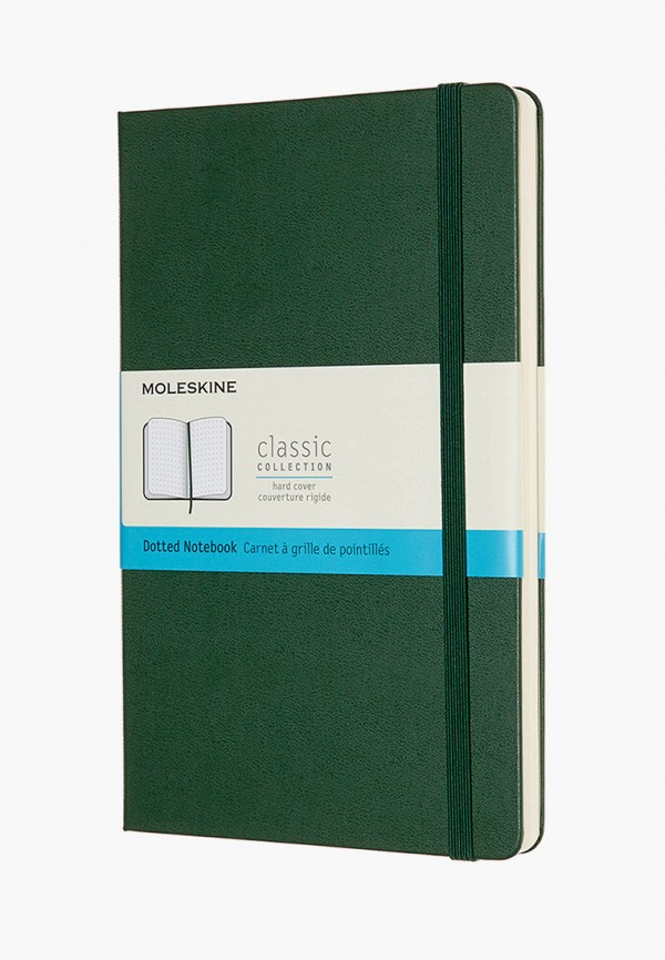 

Блокнот Moleskine, Зеленый, пунктир