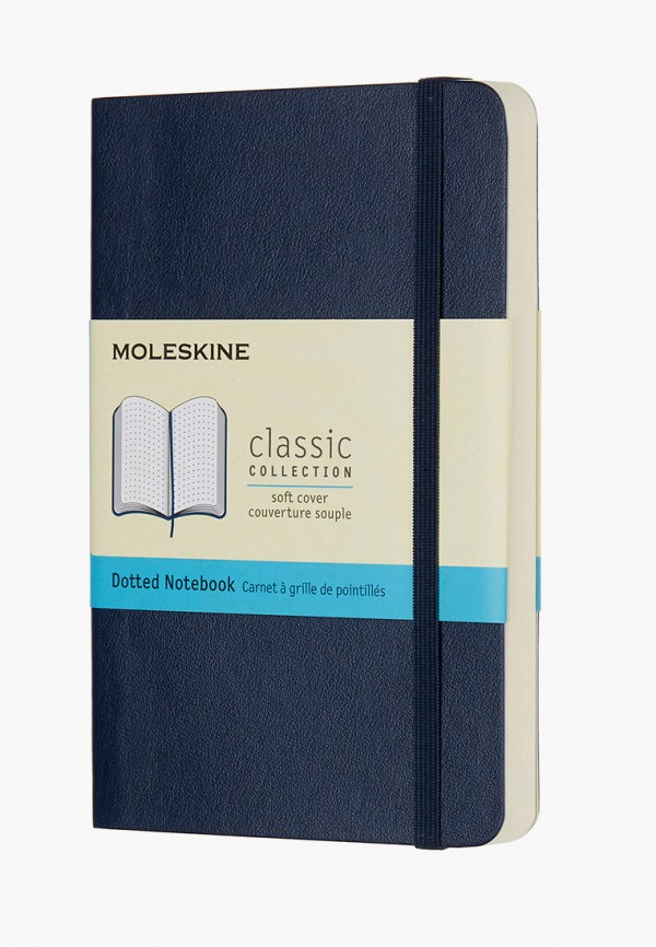 

Блокнот Moleskine, Синий, пунктир