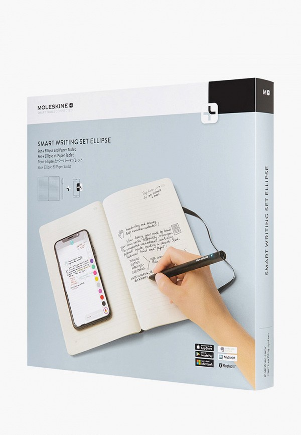 

Комплект Moleskine, Smart Writing Set, Черный