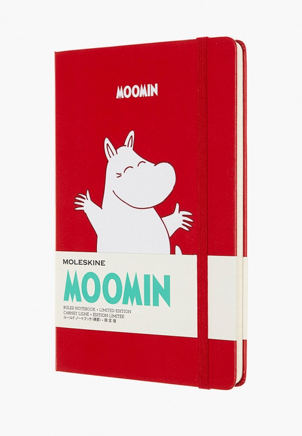 

Блокнот Moleskine, Красный, LIMITED EDITION MOONIM