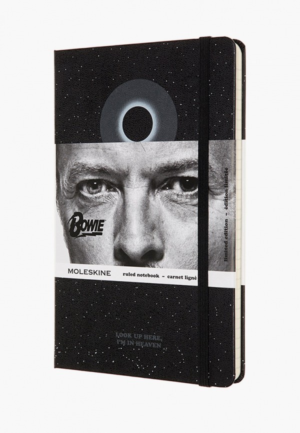 

Блокнот Moleskine, Черный, LIMITED EDITION DAVID BOWIE