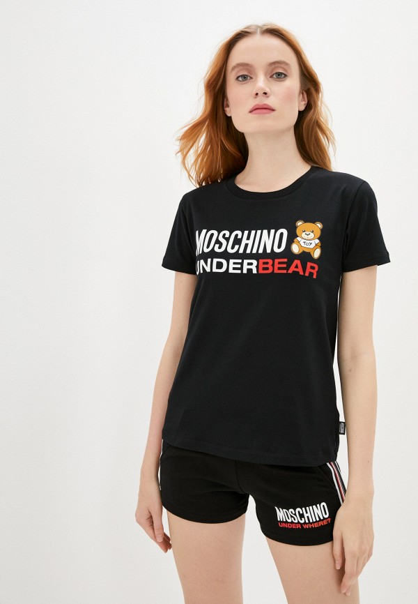

Футболка домашняя Moschino Underwear, Черный