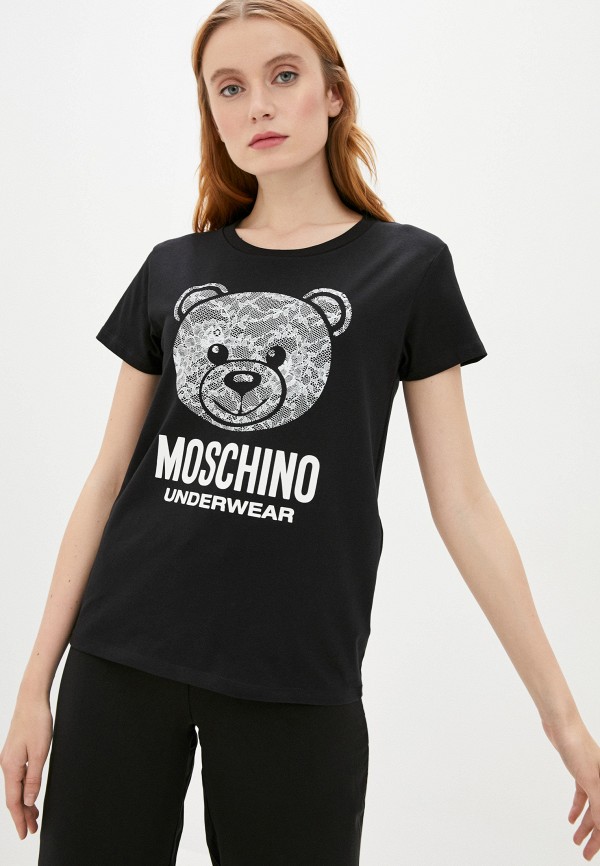 

Футболка домашняя Moschino Underwear, Черный
