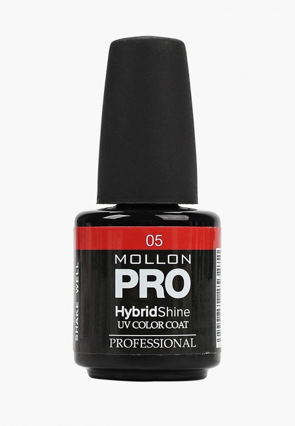 

Гель-лак для ногтей Mollon Pro, Красный, HYBRID CARE SALON TREND UV/LED 12 мл, №005
