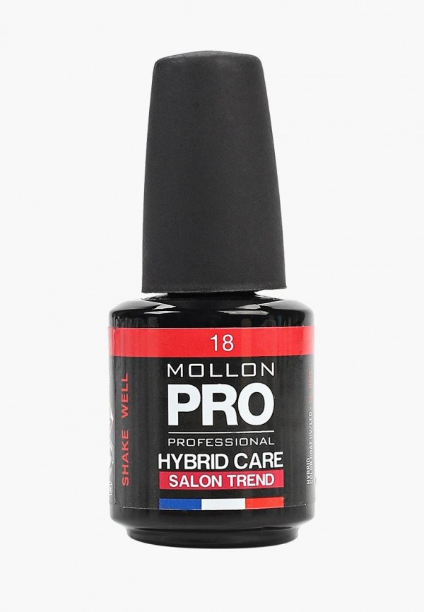 

Гель-лак для ногтей Mollon Pro, Розовый, HYBRID CARE SALON TREND UV/LED 12 мл, №018
