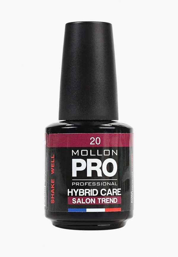 

Гель-лак для ногтей Mollon Pro, Розовый, HYBRID CARE SALON TREND UV/LED 12 мл, №020