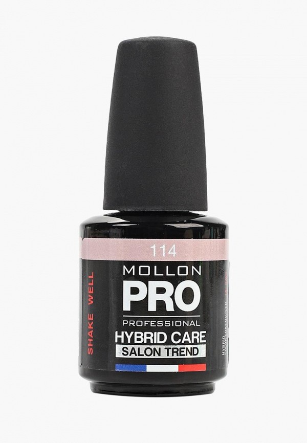 

Гель-лак для ногтей Mollon Pro, Розовый, HYBRID CARE SALON TREND UV/LED 12 мл, №114