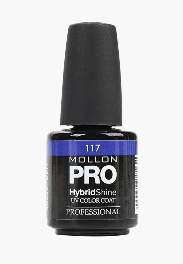 

Гель-лак для ногтей Mollon Pro, Синий, HYBRID CARE SALON TREND UV/LED 12 мл, №117