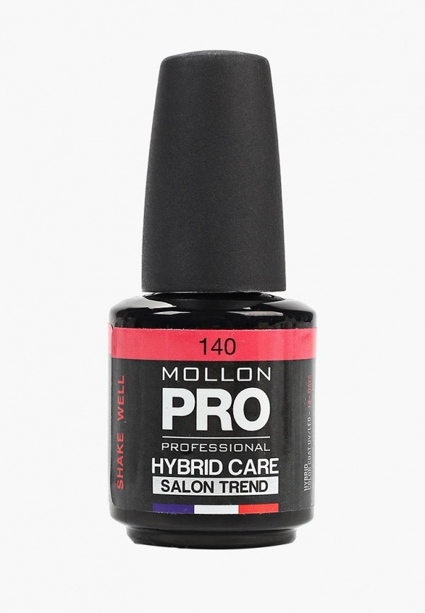 

Гель-лак для ногтей Mollon Pro, Розовый, HYBRID CARE SALON TREND UV/LED 12 мл, №140