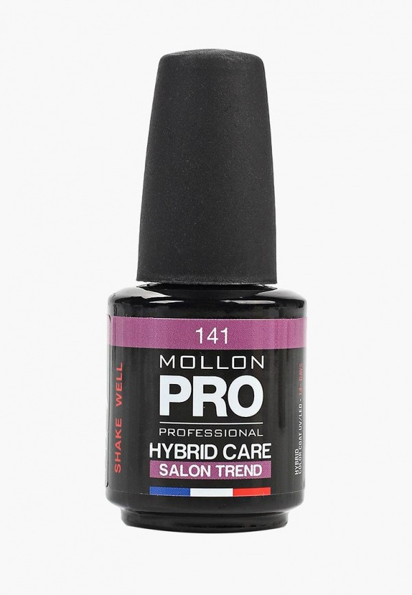 

Гель-лак для ногтей Mollon Pro, Фиолетовый, HYBRID CARE SALON TREND UV/LED 12 мл, №141