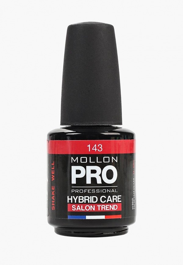 

Гель-лак для ногтей Mollon Pro, Красный, HYBRID CARE SALON TREND UV/LED 12 мл, №143