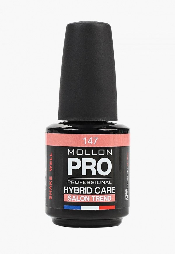 

Гель-лак для ногтей Mollon Pro, Розовый, HYBRID CARE SALON TREND UV/LED 12 мл, №147