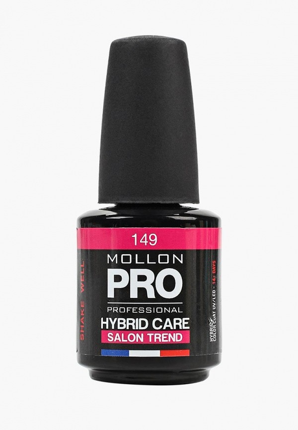 

Гель-лак для ногтей Mollon Pro, Розовый, HYBRID CARE SALON TREND UV/LED 12 мл, №149
