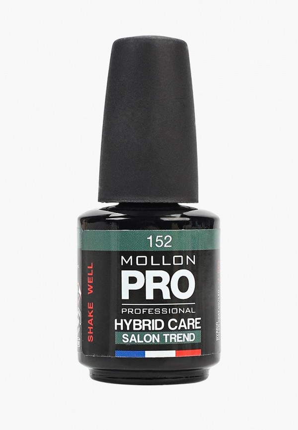 

Гель-лак для ногтей Mollon Pro, Зеленый, HYBRID CARE SALON TREND UV/LED 12 мл, №152