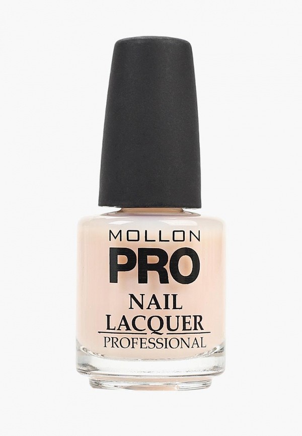 

Лак для ногтей Mollon Pro, Розовый, с закрепителем HARDENING NAIL LACQUER №002 15 мл