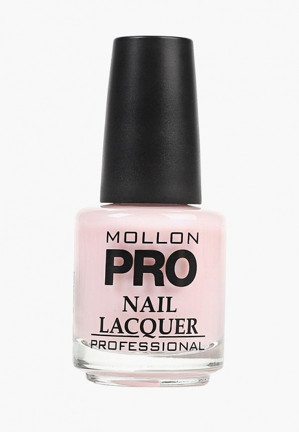 

Лак для ногтей Mollon Pro, Розовый, с закрепителем HARDENING NAIL LACQUER №003 15 мл