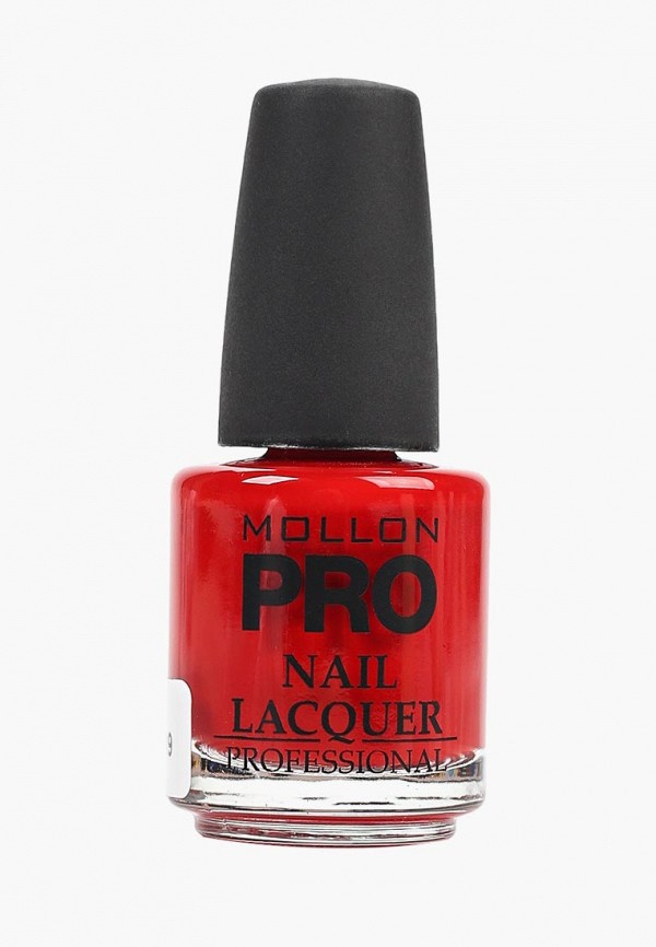 

Лак для ногтей Mollon Pro, Красный, с закрепителем HARDENING NAIL LACQUER №008 15 мл