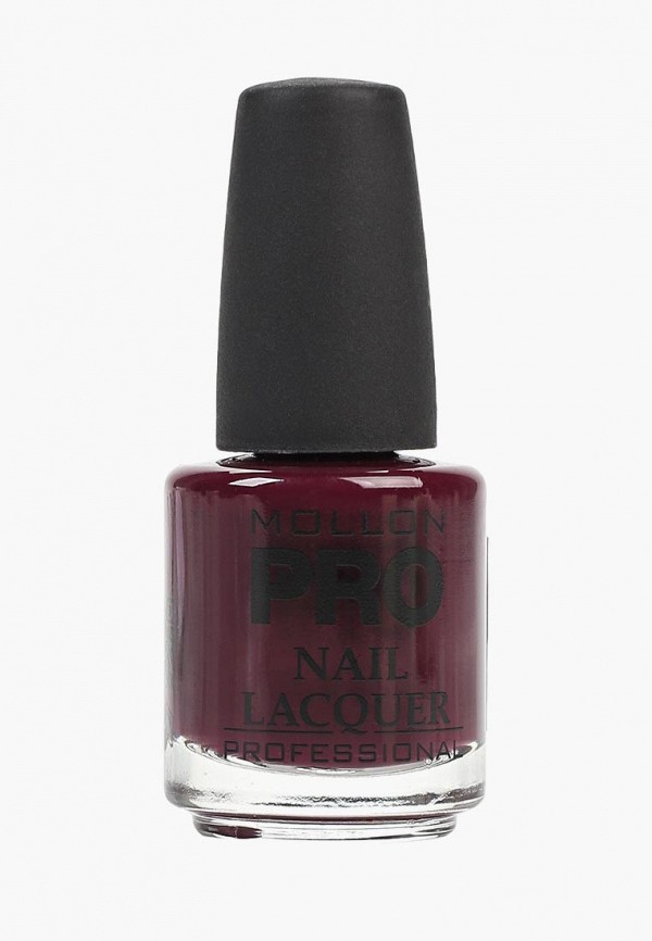 

Лак для ногтей Mollon Pro, Бордовый, с закрепителем HARDENING NAIL LACQUER №015 15 мл