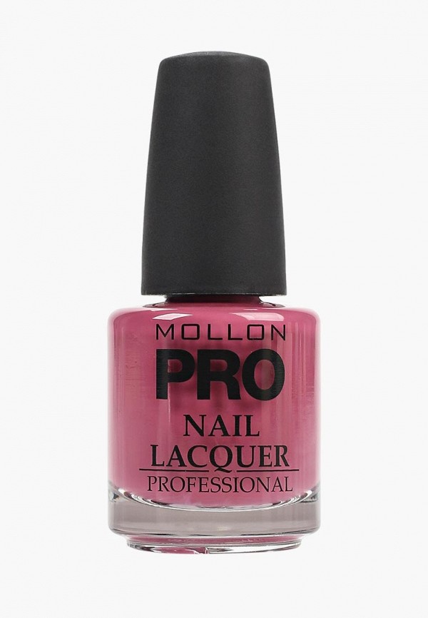 

Лак для ногтей Mollon Pro, Розовый, с закрепителем HARDENING NAIL LACQUER №059 15мл