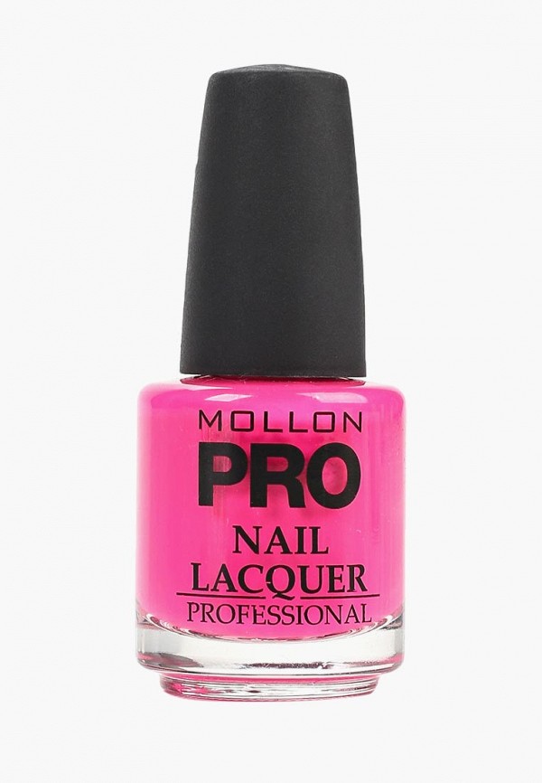 

Лак для ногтей Mollon Pro, Розовый, с закрепителем HARDENING NAIL LACQUER №182 15 мл