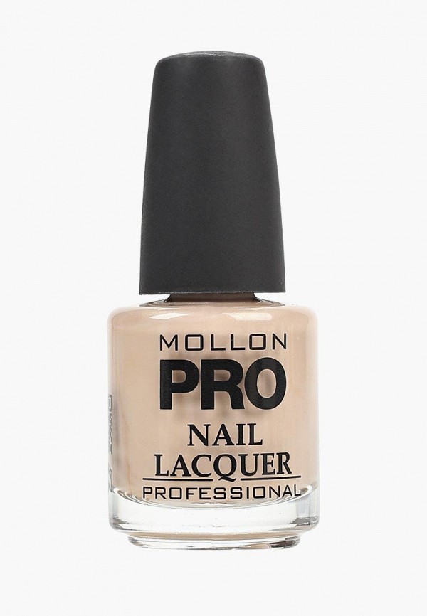 

Лак для ногтей Mollon Pro, Бежевый, с закрепителем HARDENING NAIL LACQUER №213 15 мл