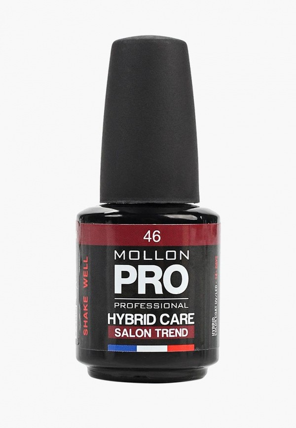 

Гель-лак для ногтей Mollon Pro, Бордовый, HYBRID CARE SALON TREND UV/LED 12 мл, №046