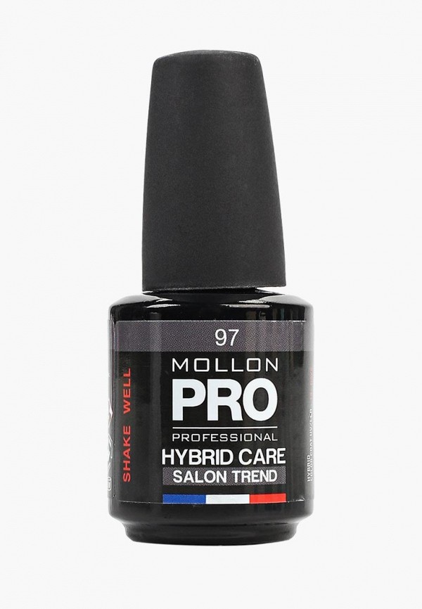 

Гель-лак для ногтей Mollon Pro, Серый, HYBRID CARE SALON TREND UV/LED 12 мл, №097