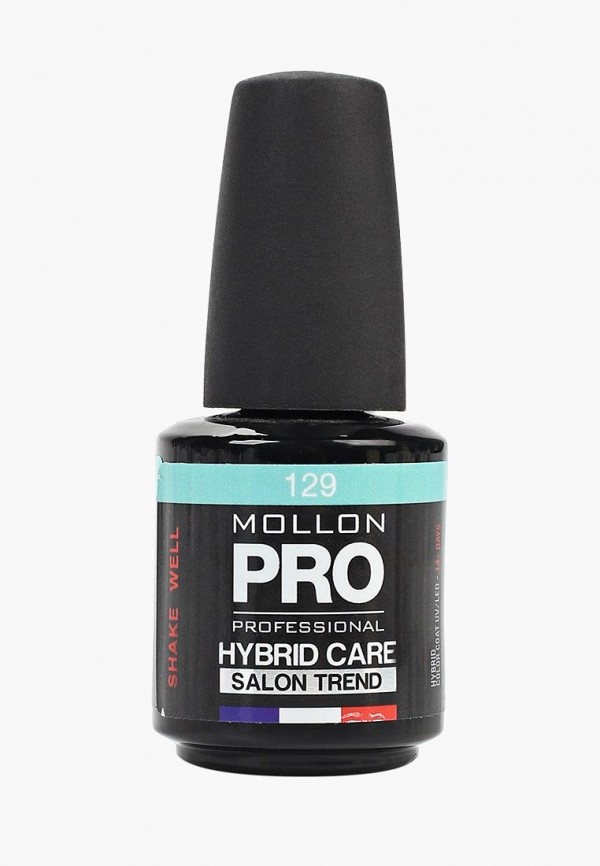 

Гель-лак для ногтей Mollon Pro, Бирюзовый, HYBRID CARE SALON TREND UV/LED 12 мл, №129